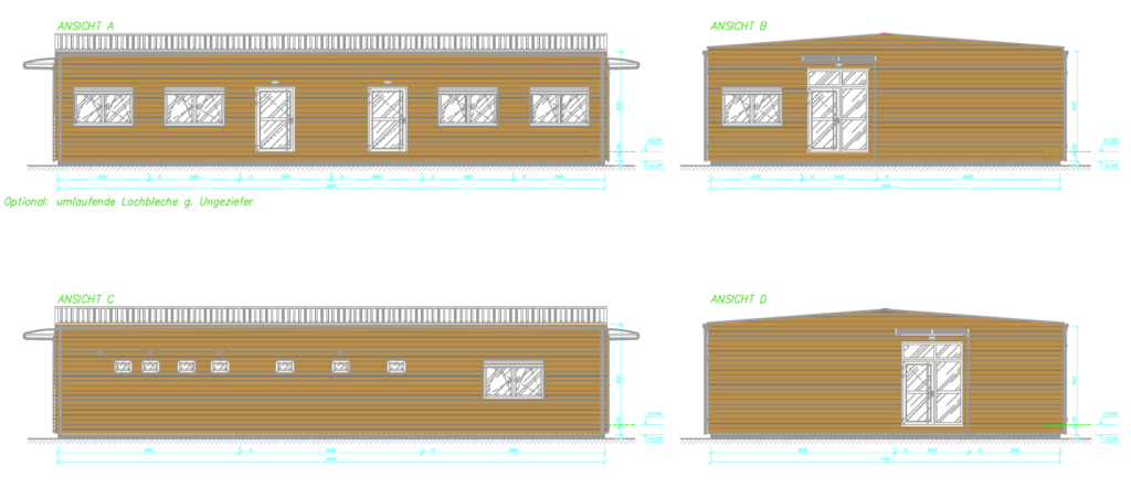 Gemeinsam für eine moderne Kinderbetreuung in Haßloch 1 Digitale Ansicht der Pläne für die Kindertagesstätte in Modulbauweise in Haßloch