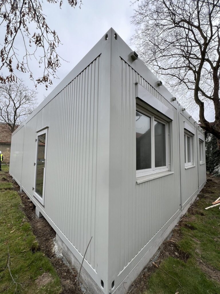 Fortschritt in Albig: KIP Fertigbau realisiert Kita in Modulbauweise 1 kita albig baustelle6