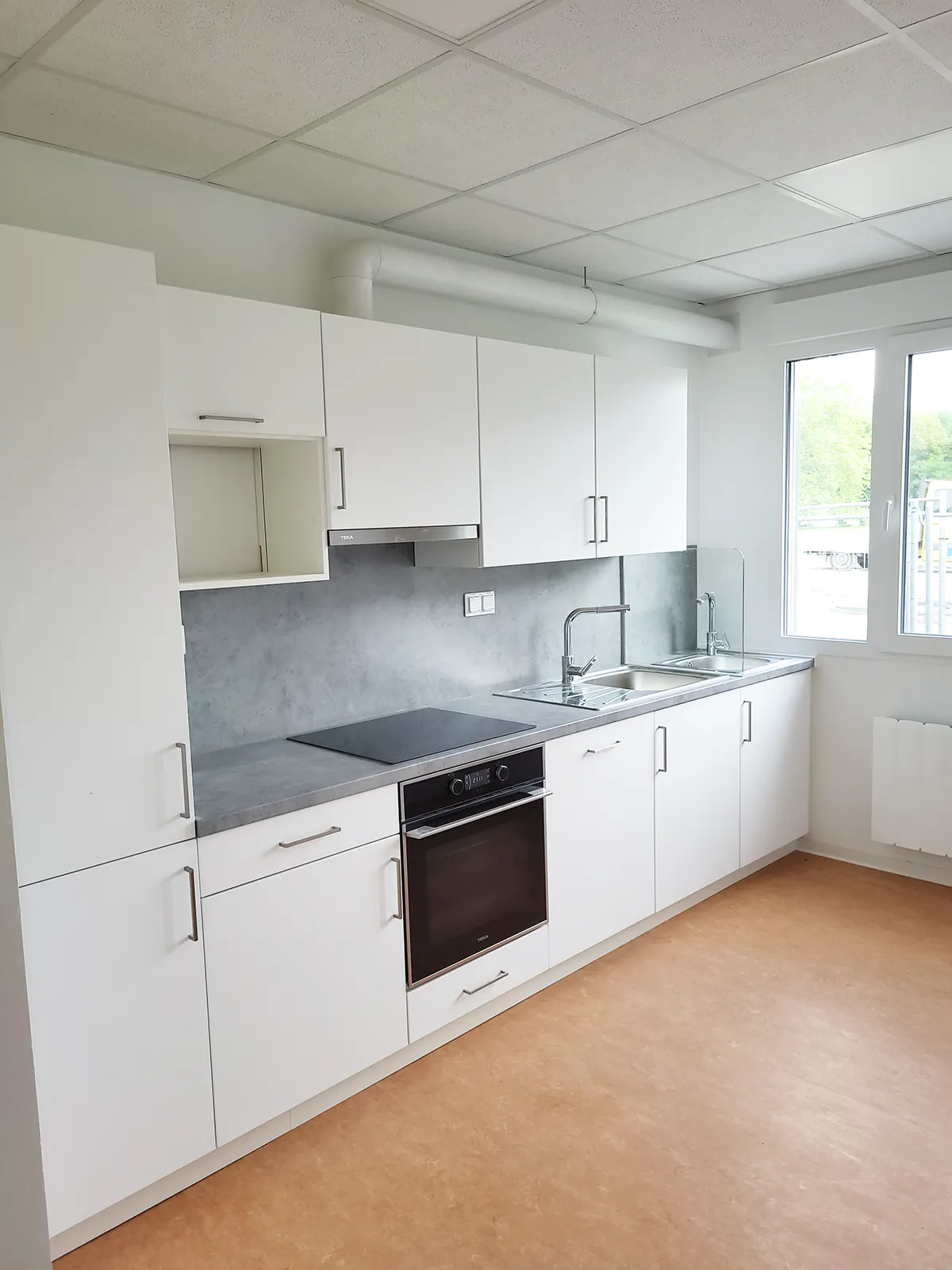 3x Kita in Modulbauweise • Kreis Warendorf 6 Aufnahme einer Küche in den Kitas Warendorf