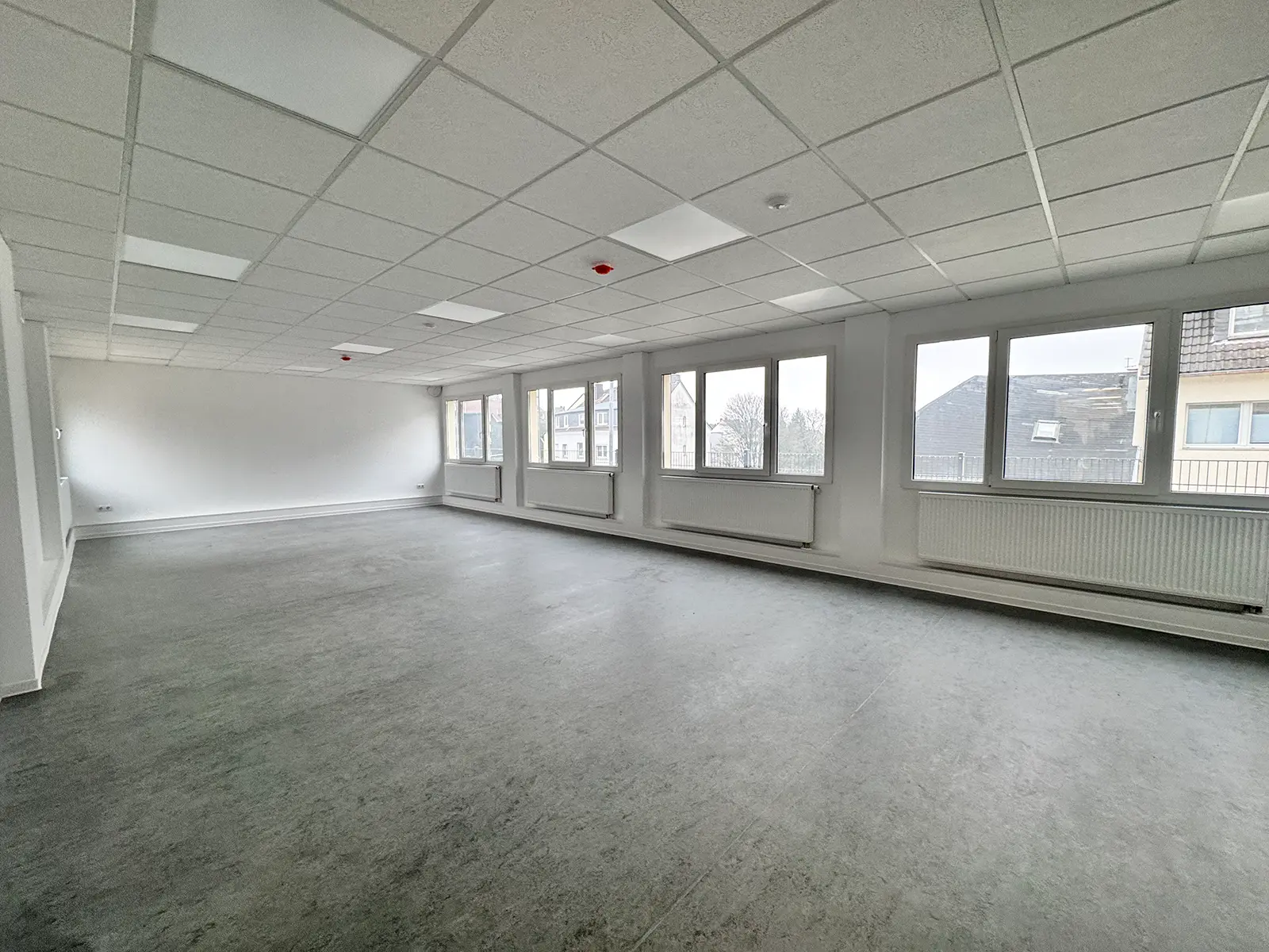 Containerschulanlage • Stadt Remscheid 7 Ansicht eines Raums in der Containerschulanlage in Remscheid